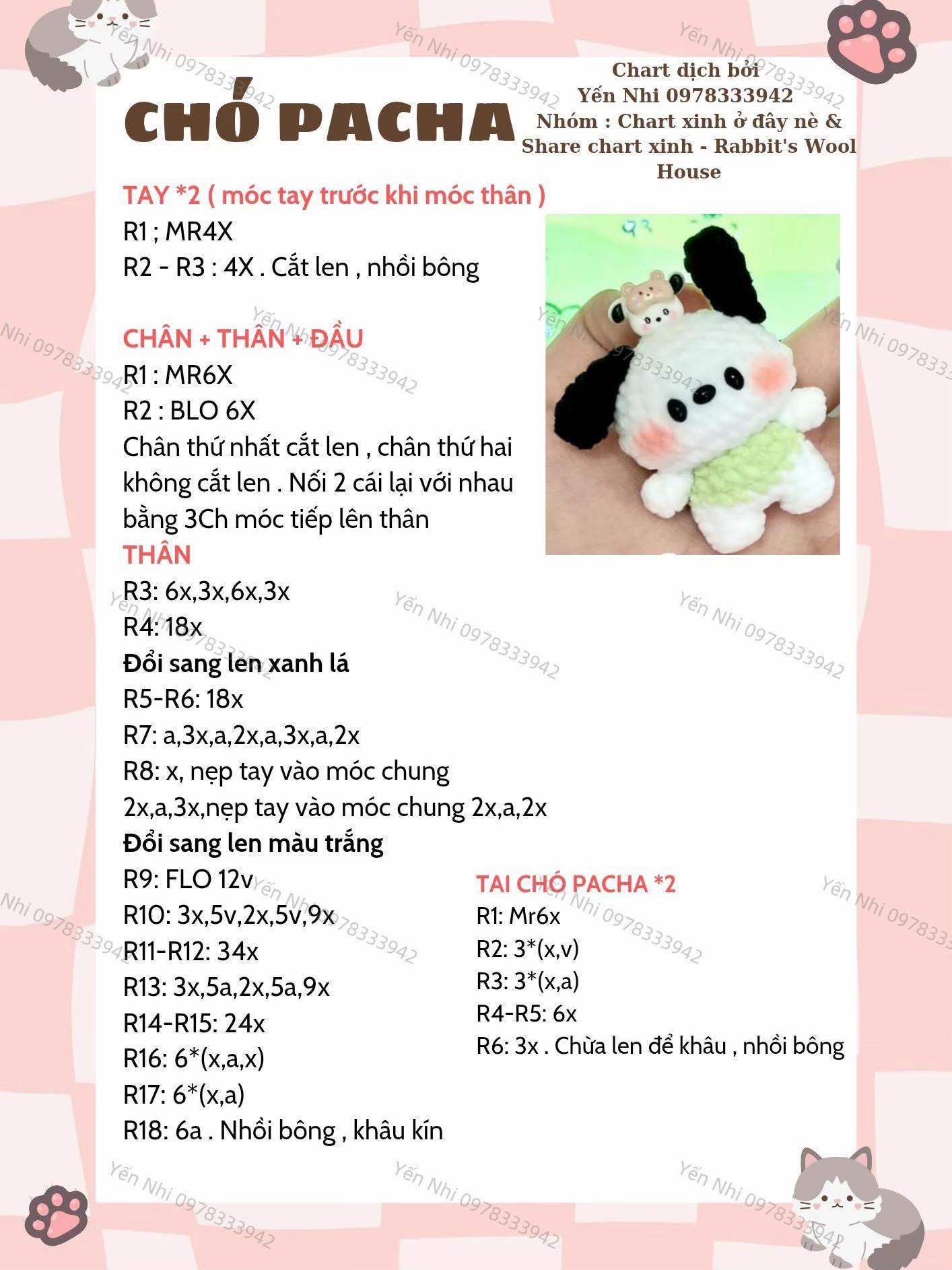 Hướng Dẫn Móc Thú Mini Dễ Thương Từ Len Nhung