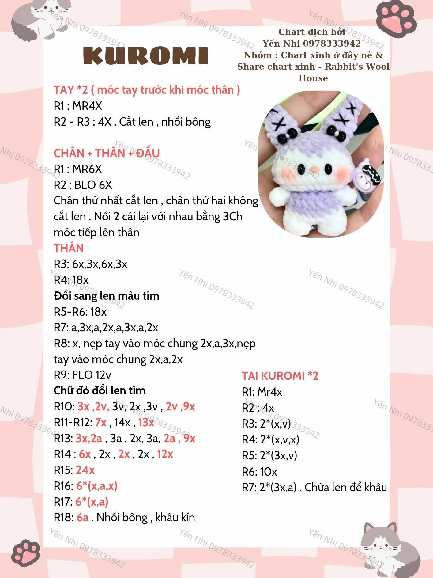 Hướng Dẫn Móc Thú Mini Dễ Thương Từ Len Nhung