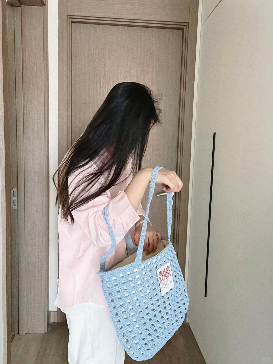 Hướng dẫn móc túi tote lưới siêu xinh phong cách hàn quốc