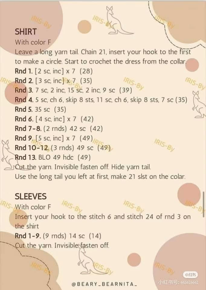 Kangaroo Doll Crochet Pattern for Amigurumi Enthusiasts