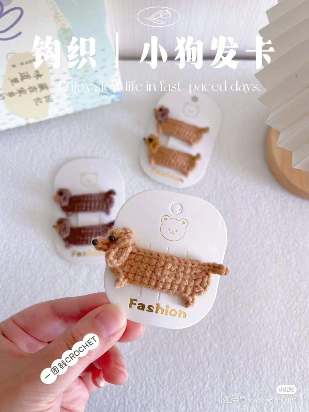 kẹp tóc cún con