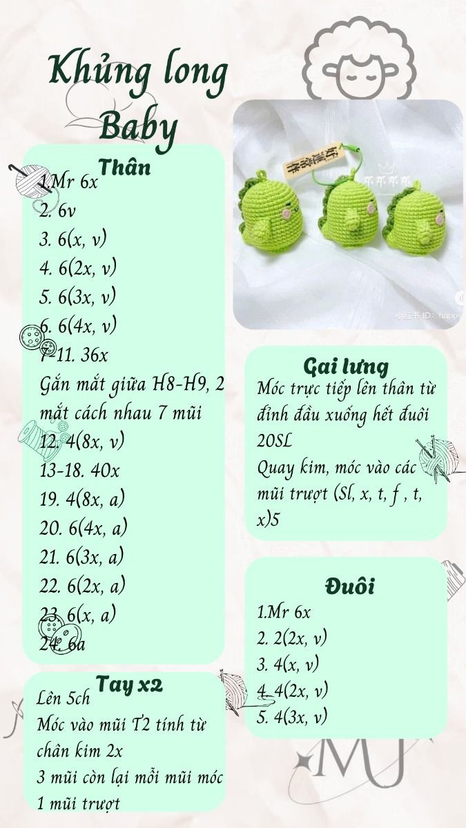 khủng long baby