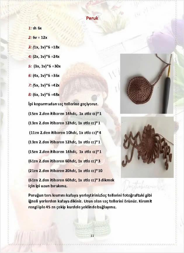 Lia Bebek Tarifi: Sevimli Amigurumi Örgü Modeli ve Yapılışı