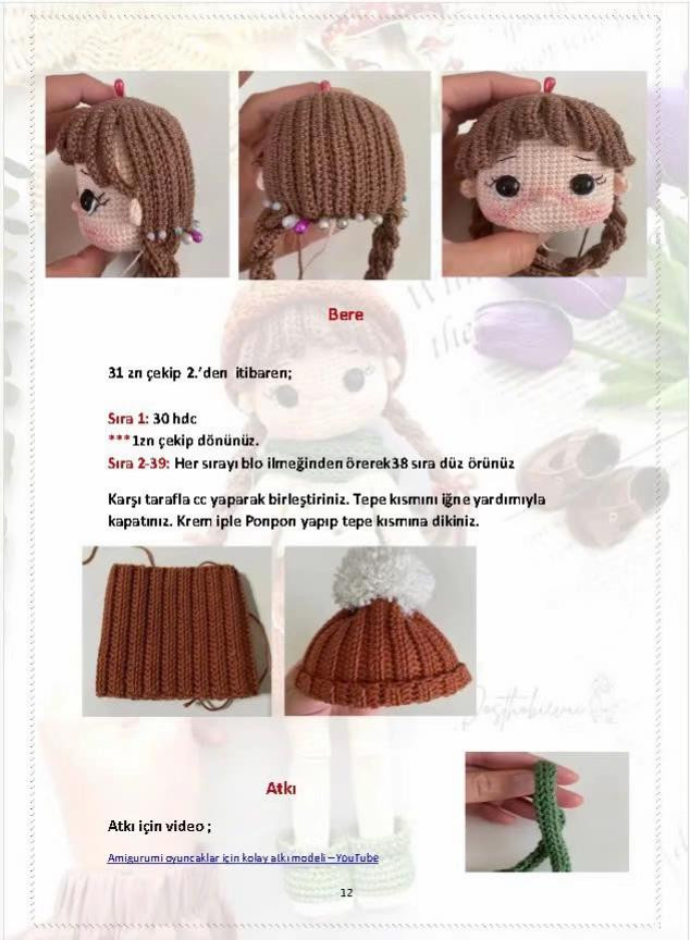Lia Bebek Tarifi: Sevimli Amigurumi Örgü Modeli ve Yapılışı