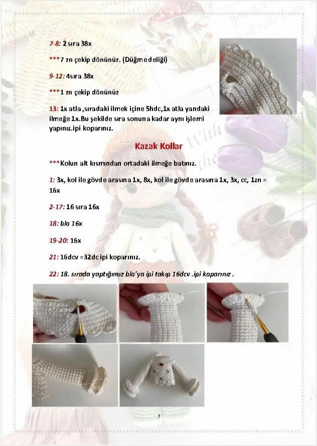 Lia Bebek Tarifi: Sevimli Amigurumi Örgü Modeli ve Yapılışı