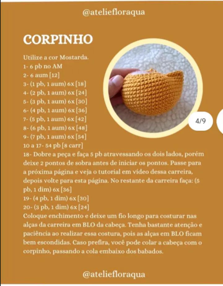 Lola a Galinha: Receita de Crochê para o Dia Internacional