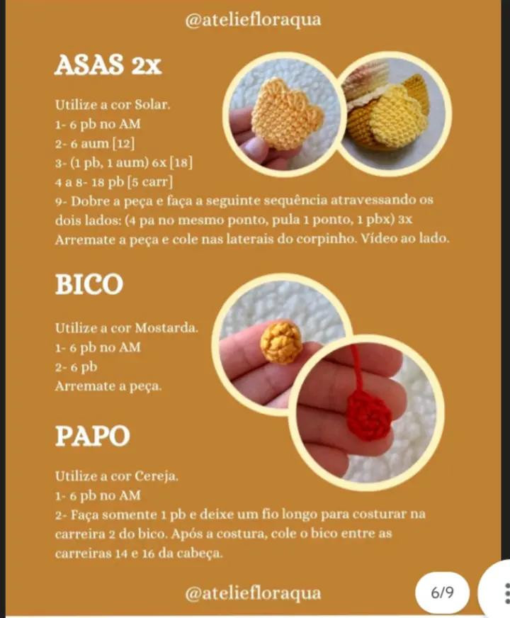 Lola a Galinha: Receita de Crochê para o Dia Internacional