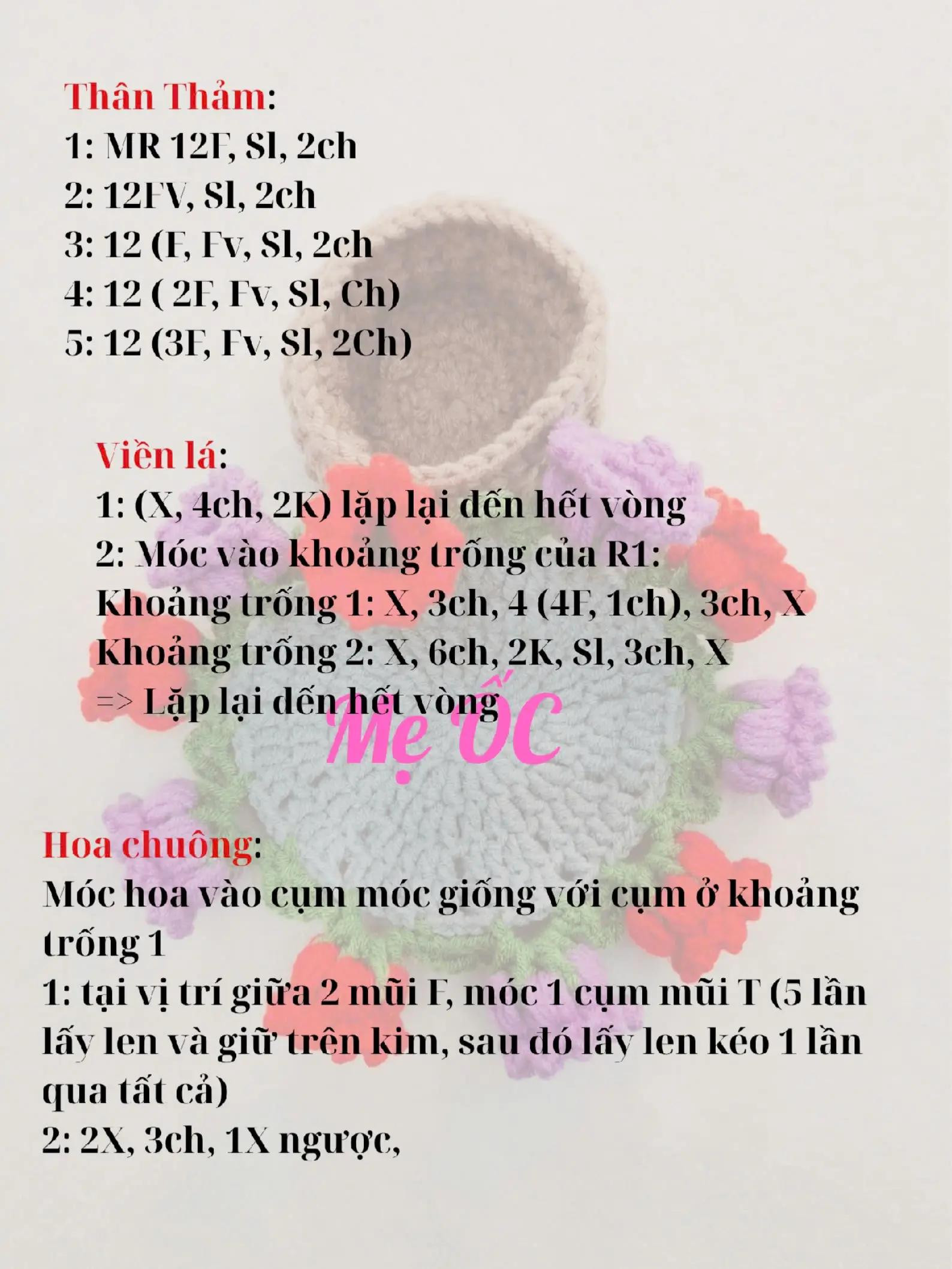 lót ly hoa chuông