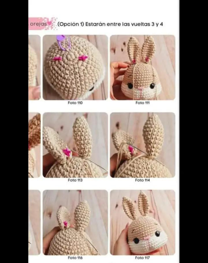 "Mantita de conejo amigurumi: patrón detallado para tejedores"