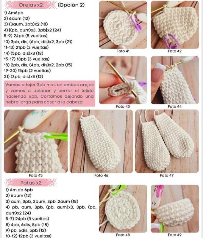 "Mantita de conejo amigurumi: patrón detallado para tejedores"