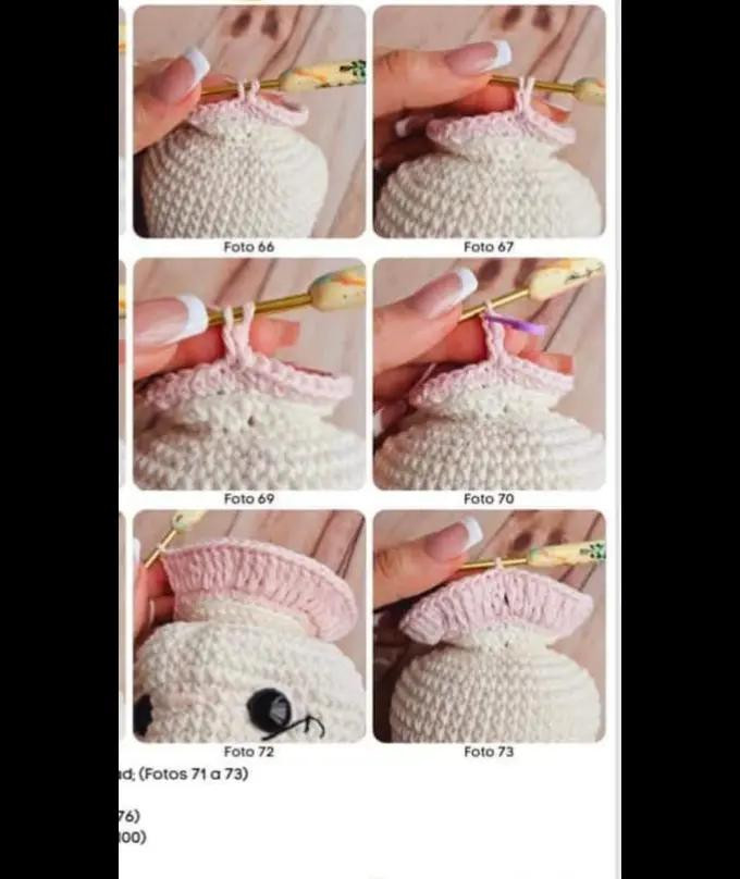"Mantita de conejo amigurumi: patrón detallado para tejedores"