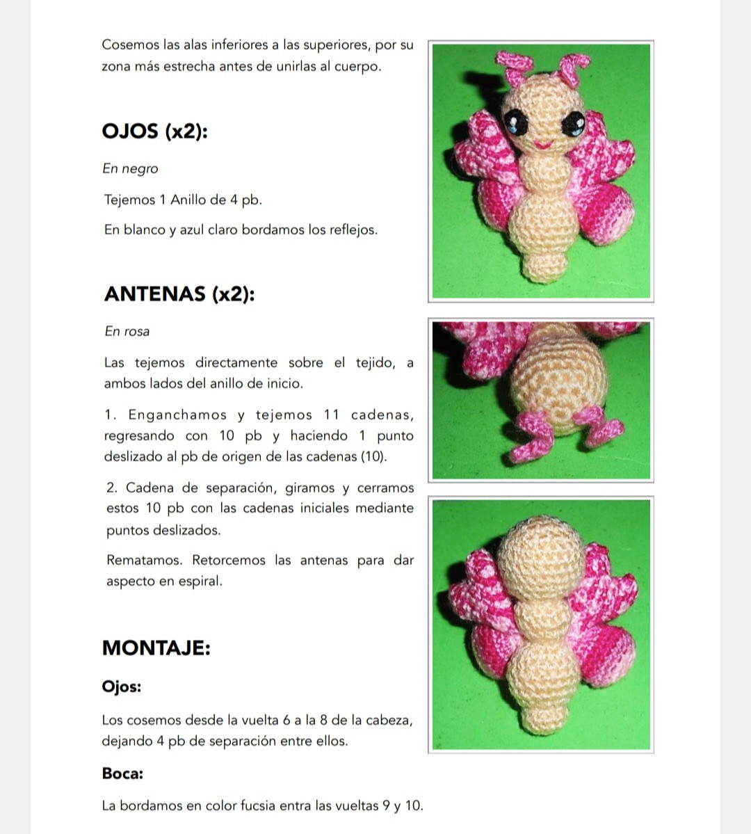 Mariposa Amigurumi: Guía Completa para Tejer Llaveros Creativos