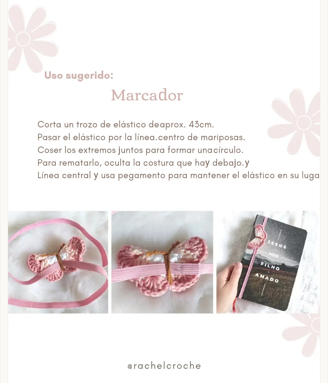 Mariposa de ganchillo: Patrón fácil y gratuito para crear en casa