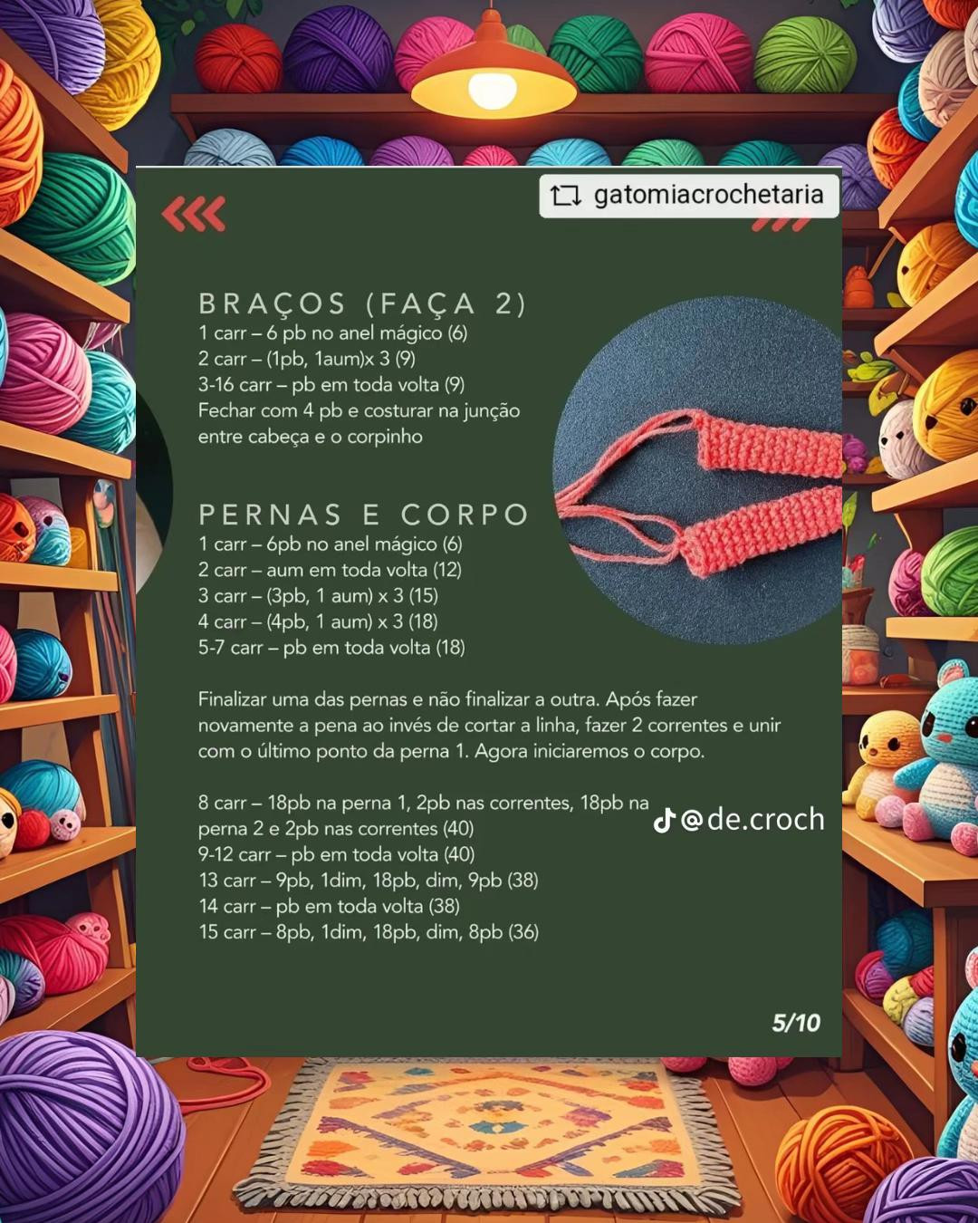 Milly e Melvin: Tutorial Gratuito de Amigurumi de Raposinhas