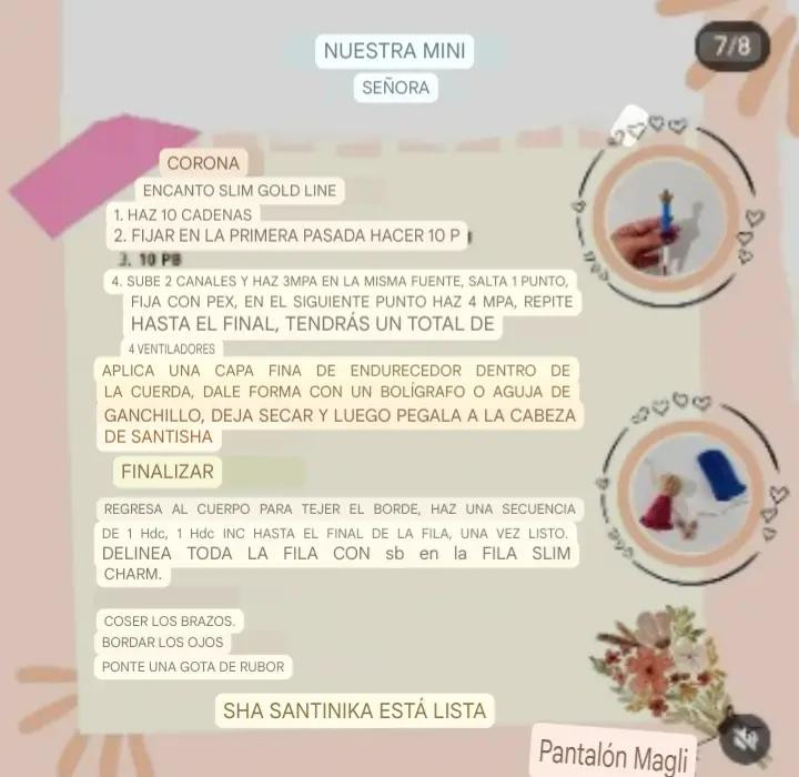 Mini Amigurumis: Patrón Gratuito de Virgen de Guadalupe en Crochet