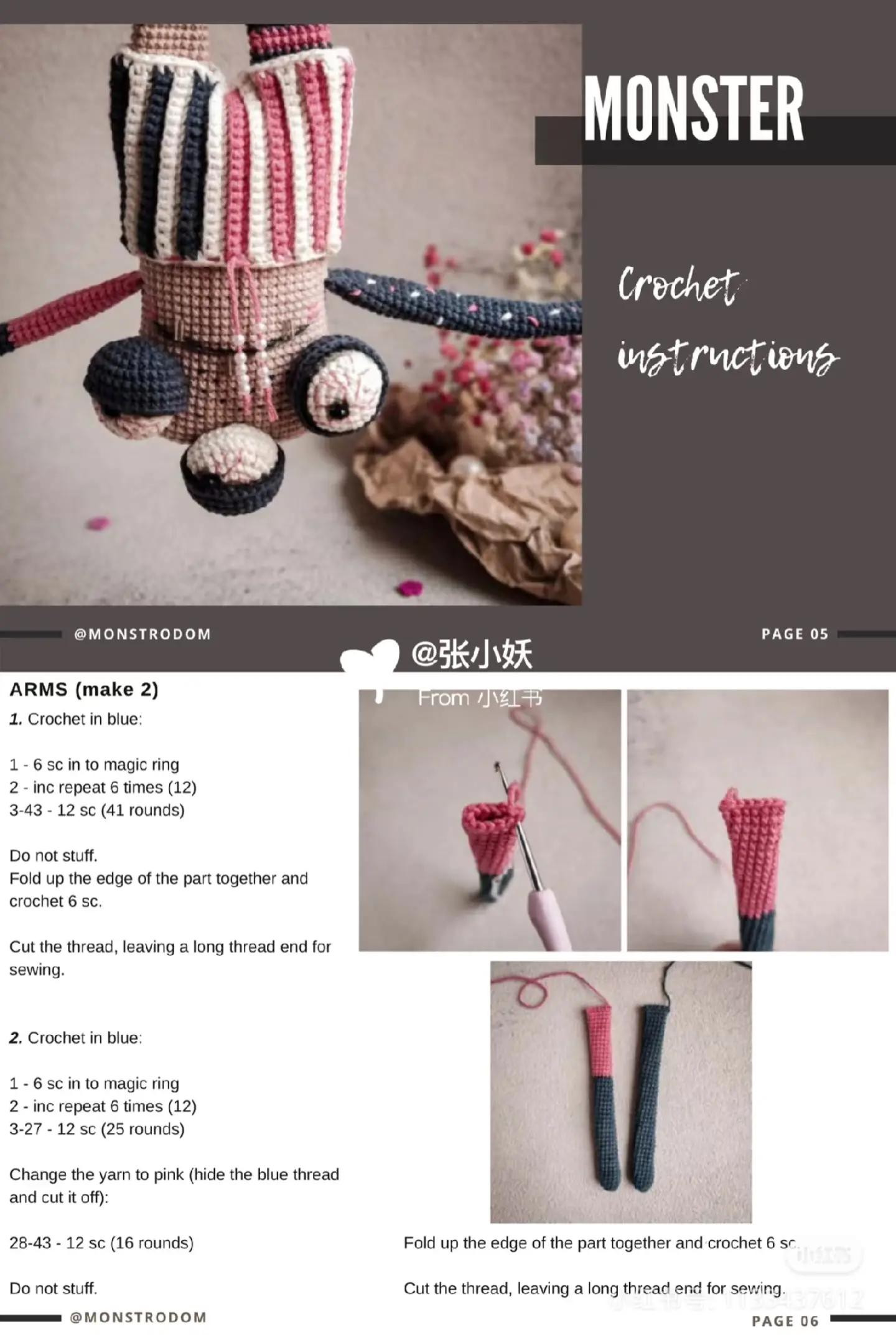 Mr. Boo Crochet Pattern: Detailed Assembly Instructions