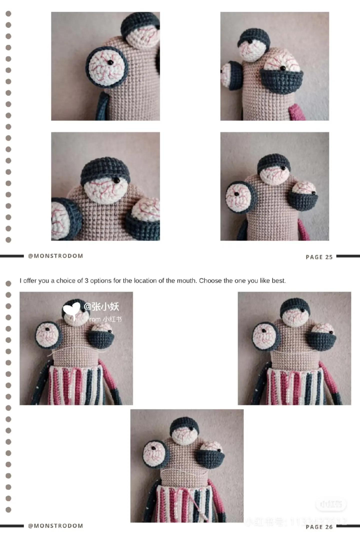 Mr. Boo Crochet Pattern: Detailed Assembly Instructions