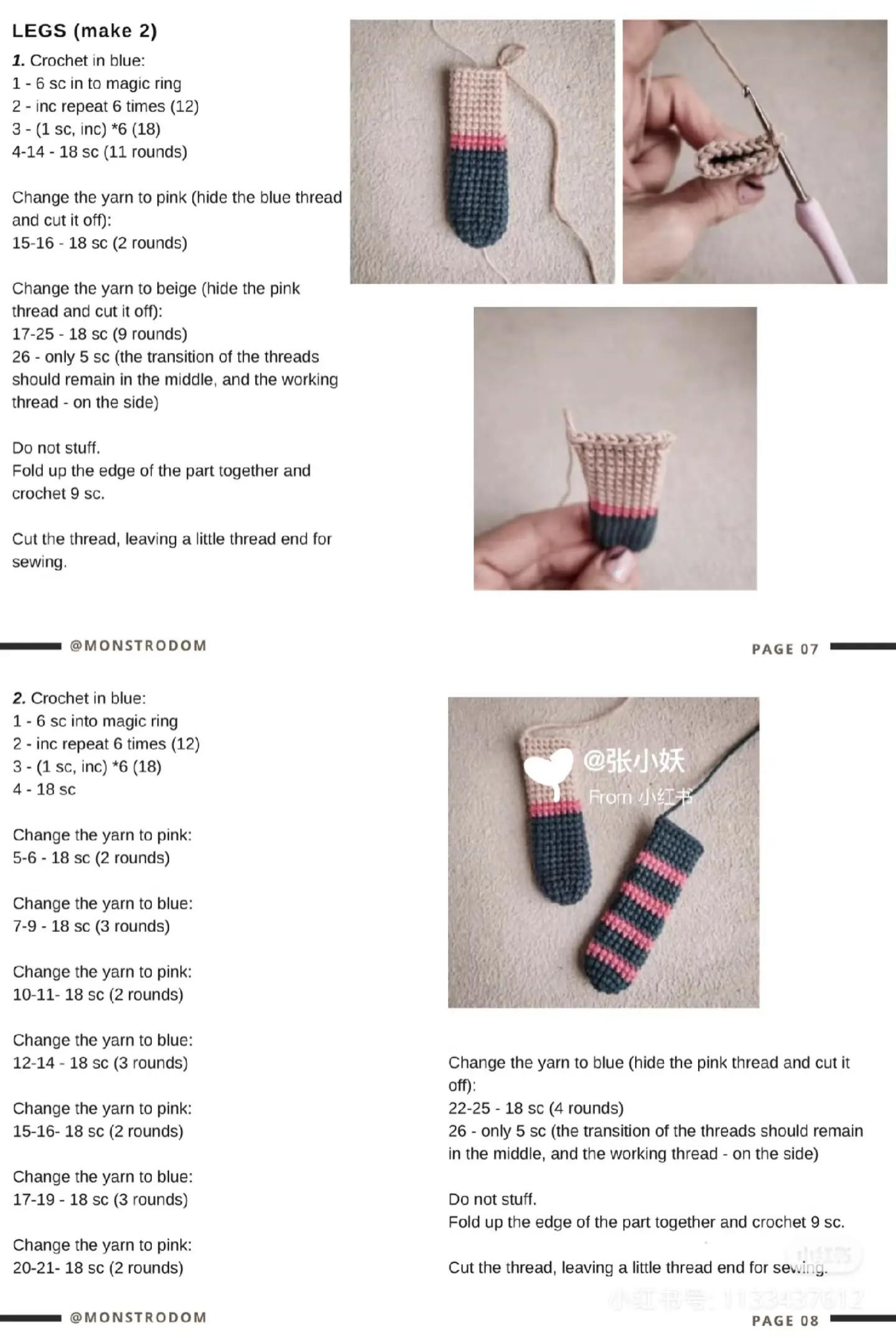 Mr. Boo Crochet Pattern: Detailed Assembly Instructions