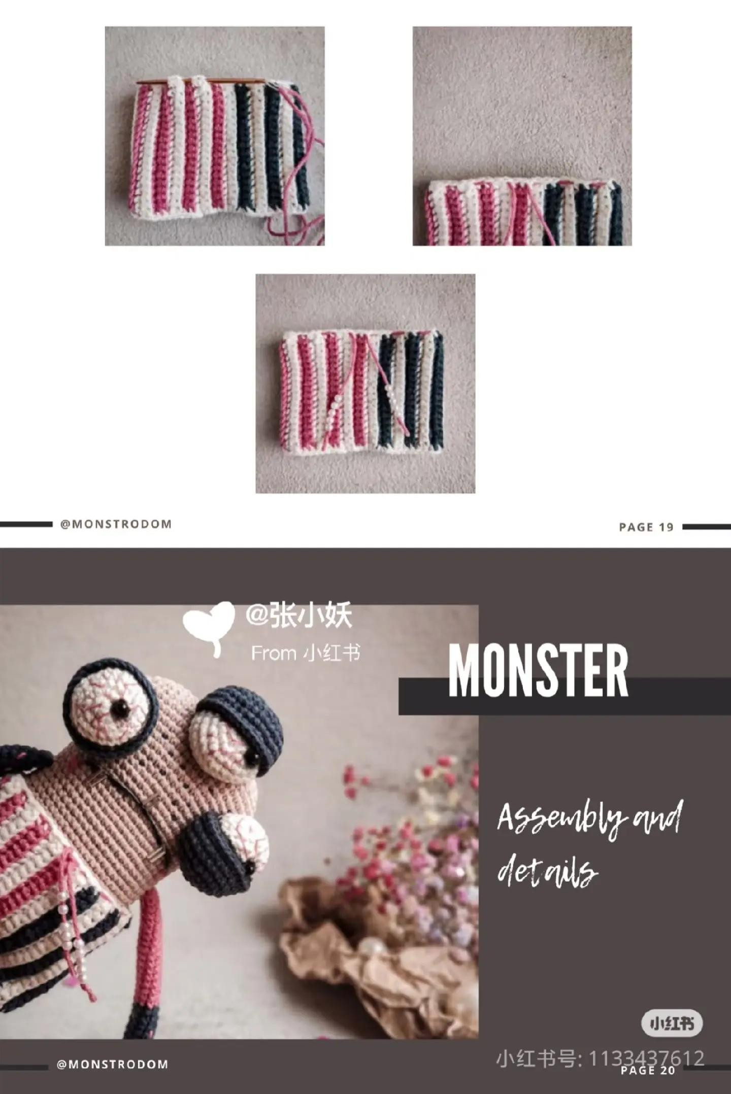 Mr. Boo Crochet Pattern: Detailed Assembly Instructions