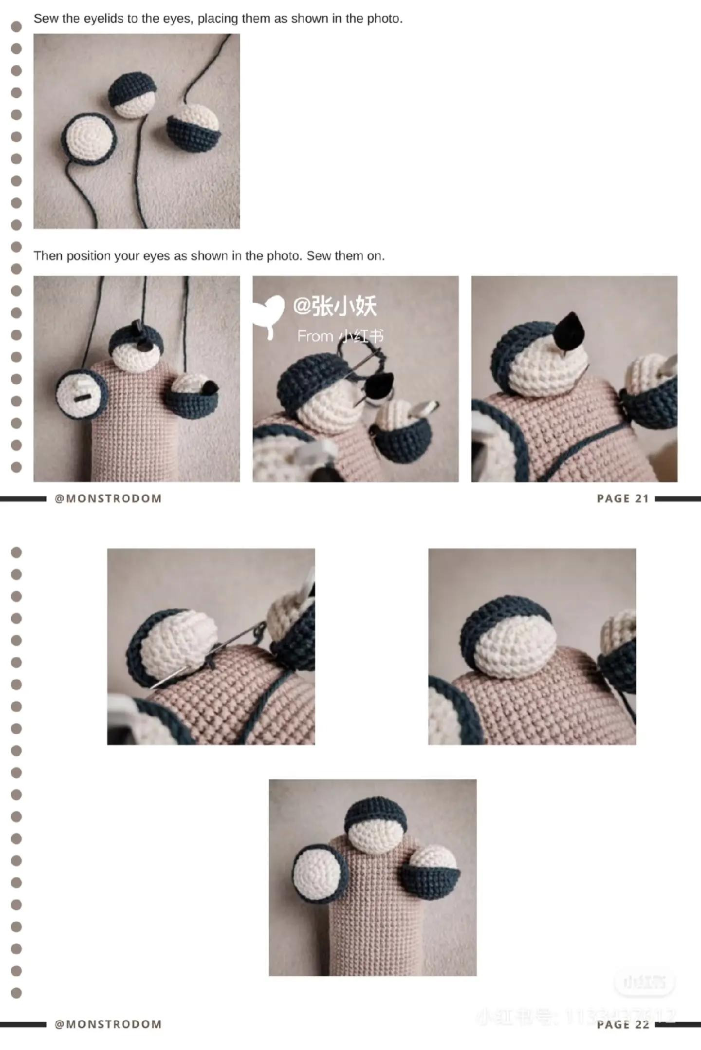 Mr. Boo Crochet Pattern: Detailed Assembly Instructions