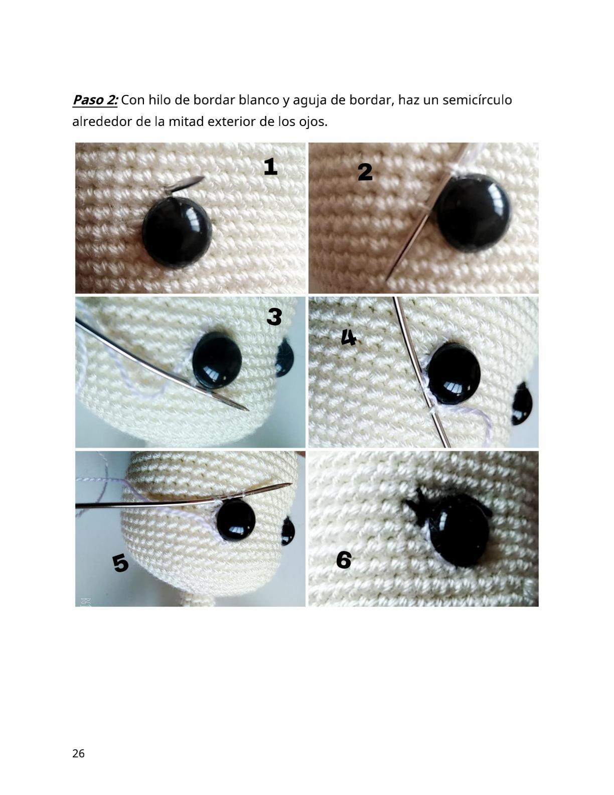 Muñeca Amigurumi con vestido azul y capa rosa para tejer a crochet