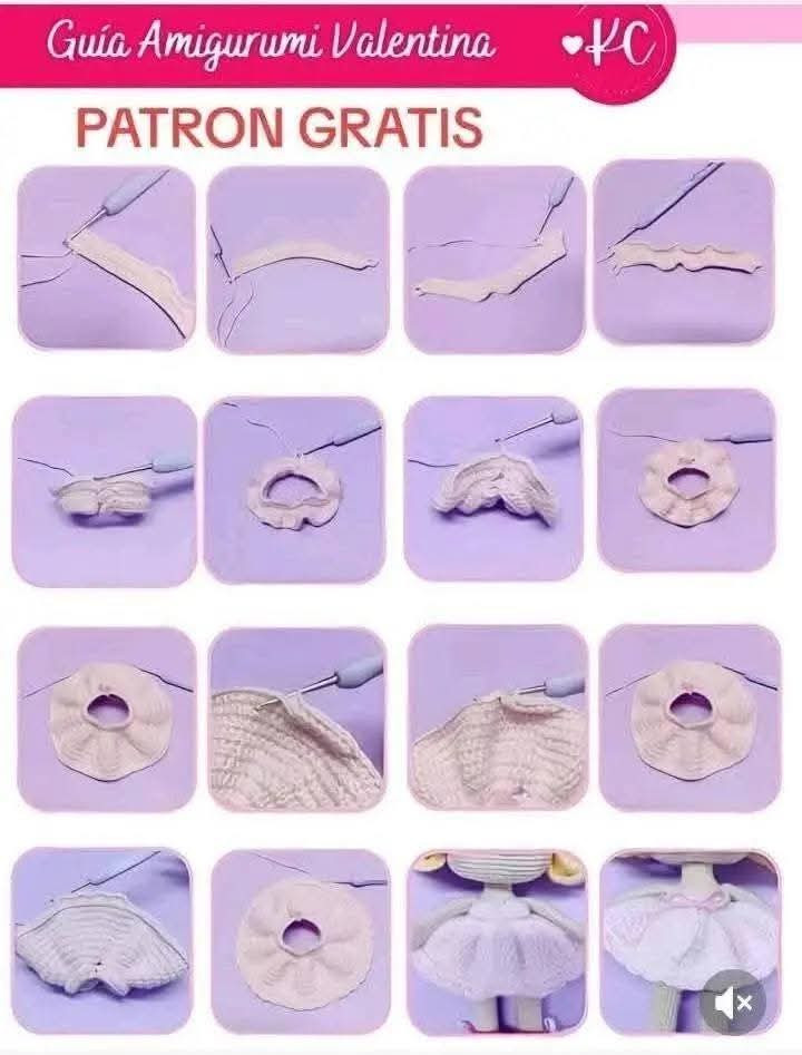 Muñeca Amigurumi Encantadora: Patrón Gratis para Tejedores Creativos
