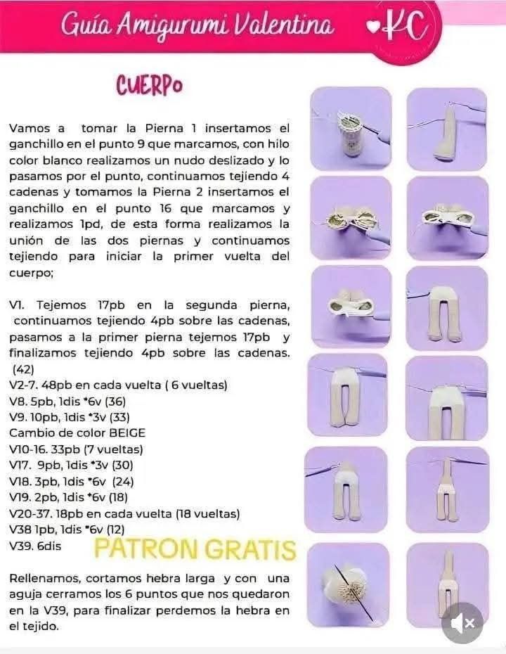 Muñeca Amigurumi Encantadora: Patrón Gratis para Tejedores Creativos