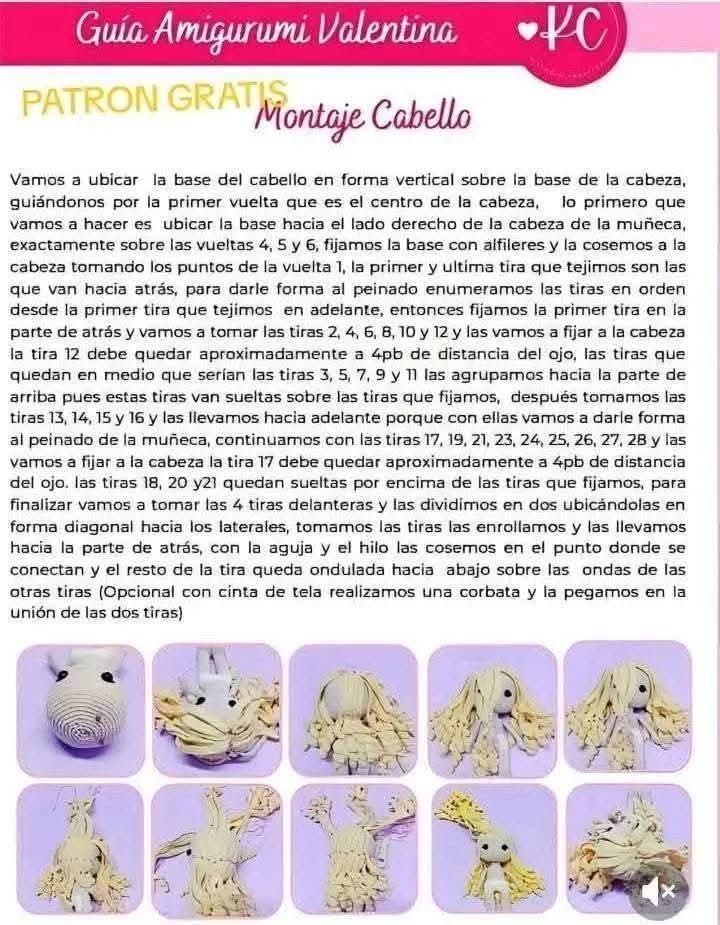 Muñeca Amigurumi Encantadora: Patrón Gratis para Tejedores Creativos