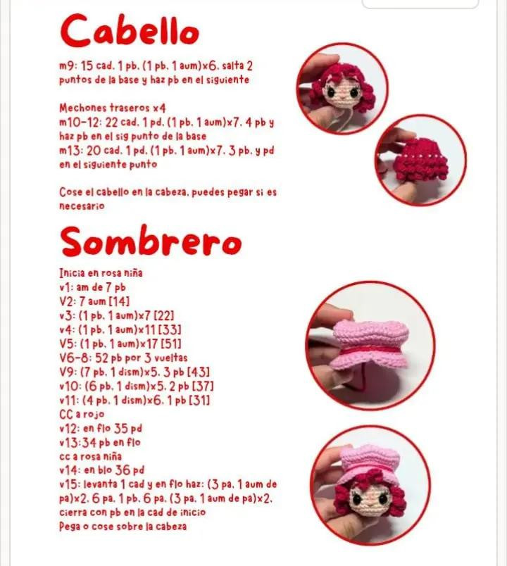 Muñecas de ganchillo adorables: Guía para crear personajes encantadores.