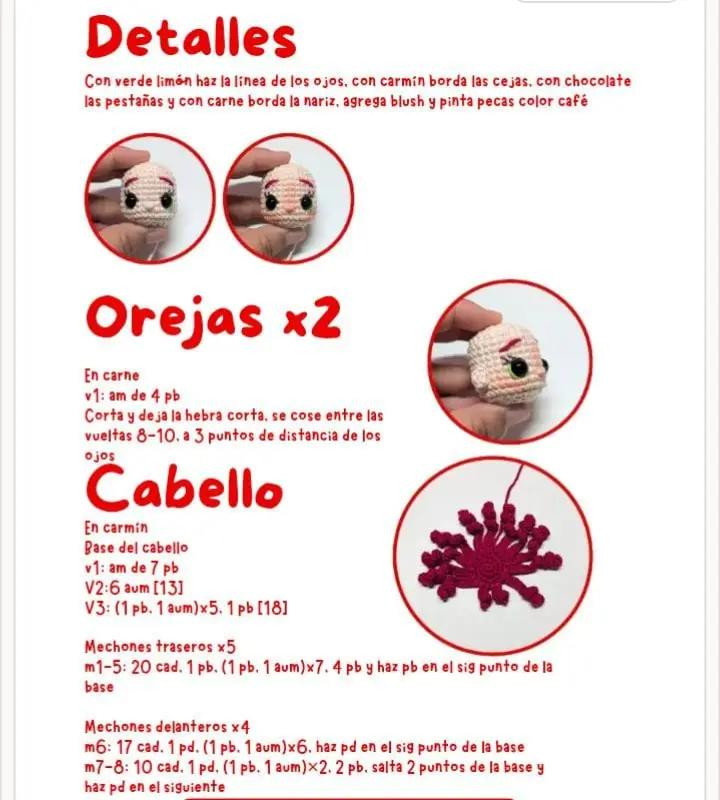 Muñecas de ganchillo adorables: Guía para crear personajes encantadores.