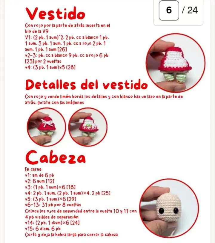 Muñecas de ganchillo adorables: Guía para crear personajes encantadores.