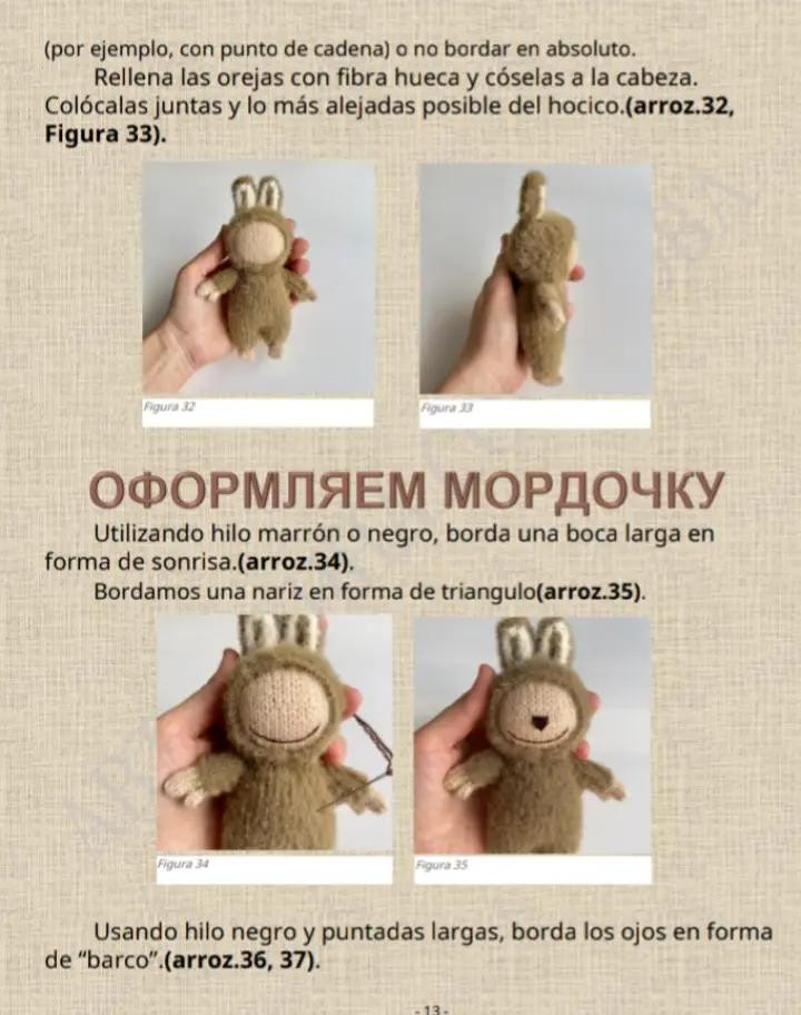 Muñecos de conejo tejidos a crochet: Crea tus propios juguetes adorables
