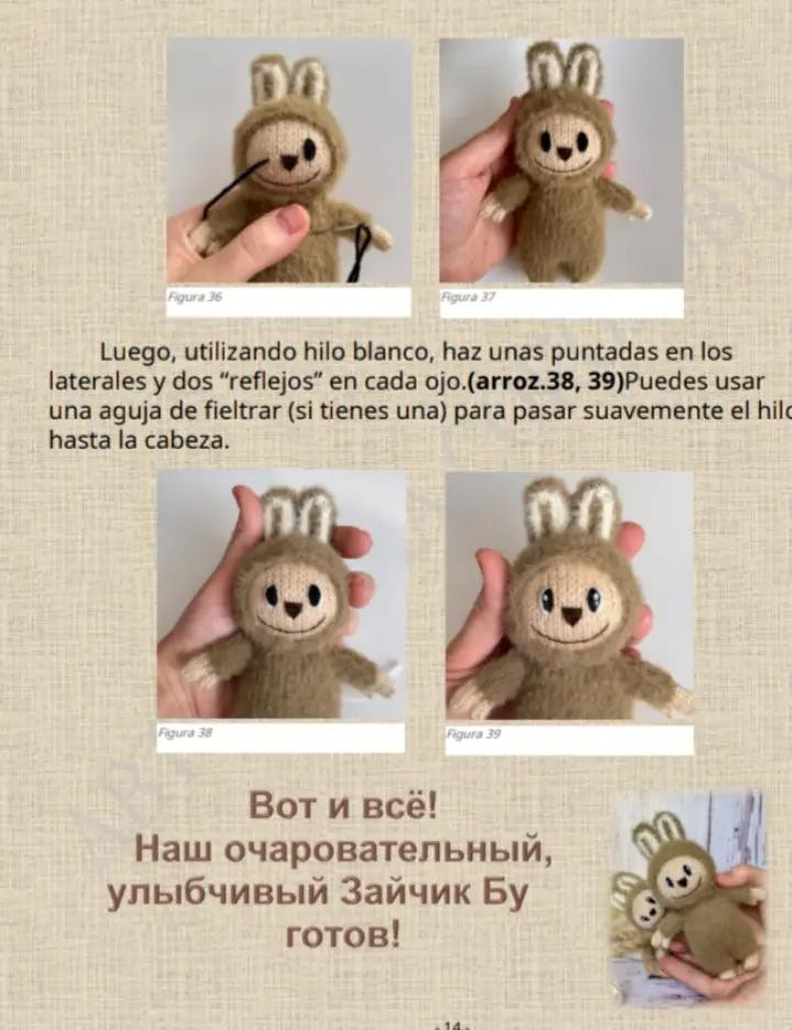 Muñecos de conejo tejidos a crochet: Crea tus propios juguetes adorables