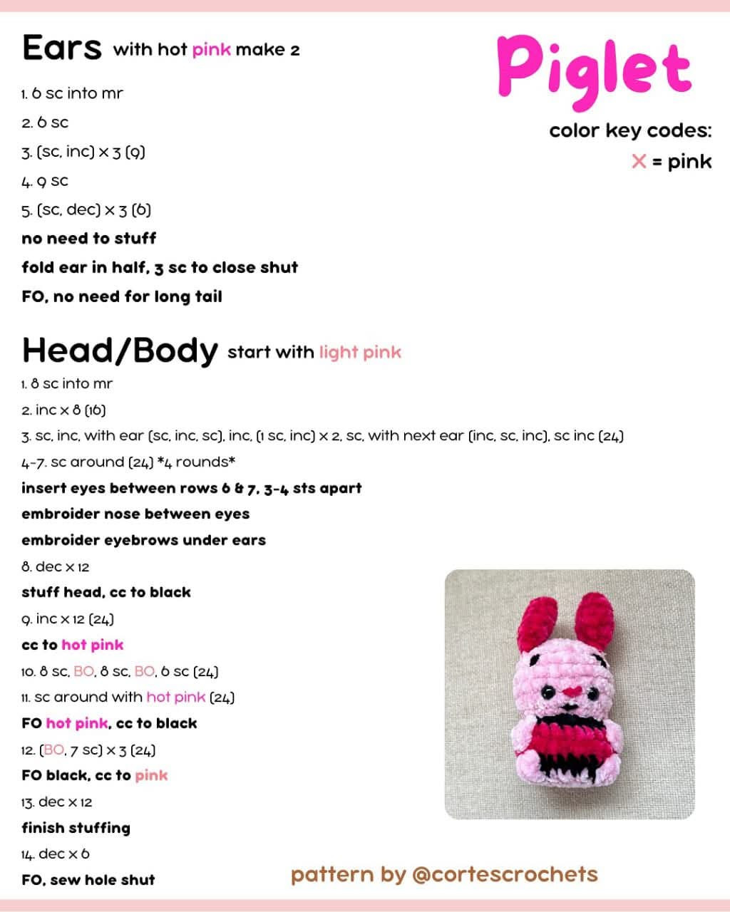 "No Sew Crochet Patterns for Winnie the Pooh & Friends"
