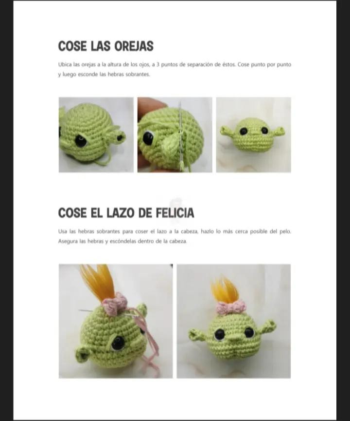 Ogritos adorables tejidos a crochet para decorar tu hogar