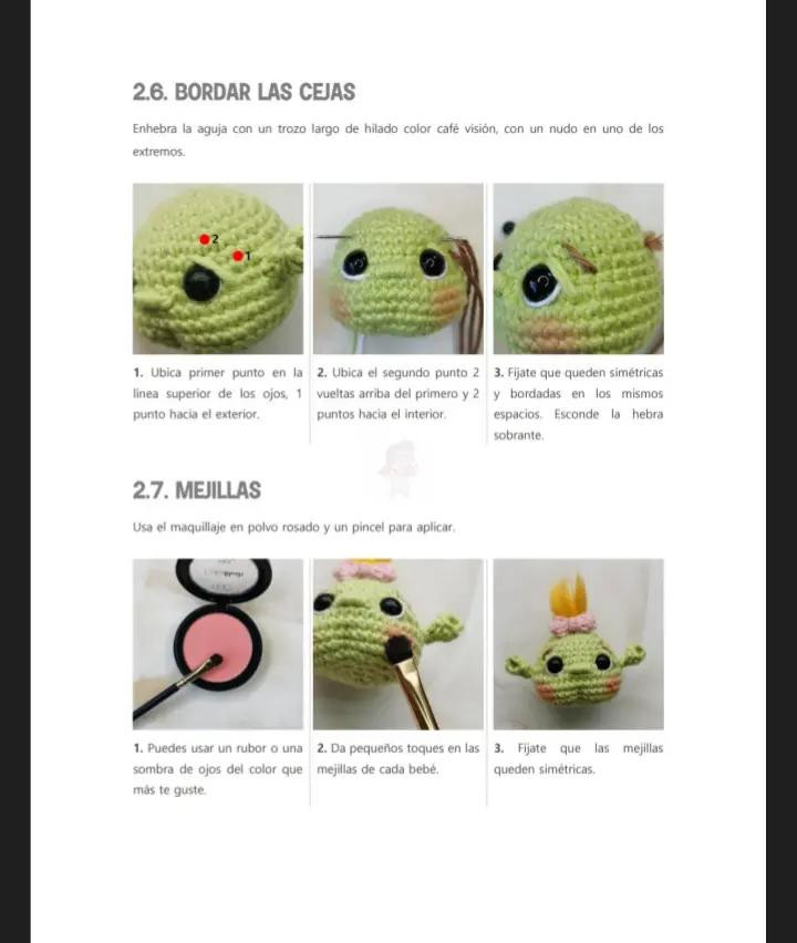 Ogritos adorables tejidos a crochet para decorar tu hogar