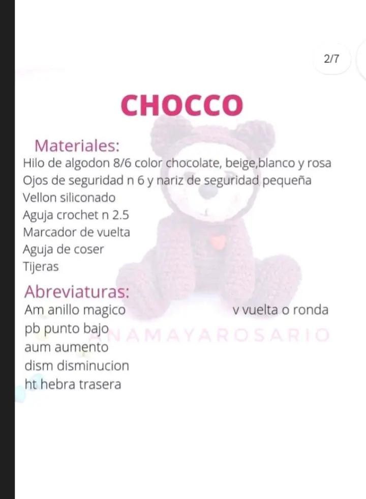 Osito de crochet con corazón rojo: patrón detallado para tejedores