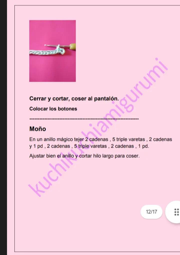 Ositos Amigurumi con Instrucciones y Materiales Detallados