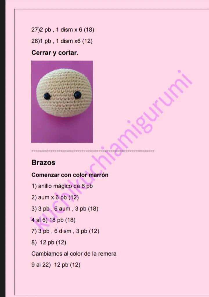 Ositos Amigurumi con Instrucciones y Materiales Detallados