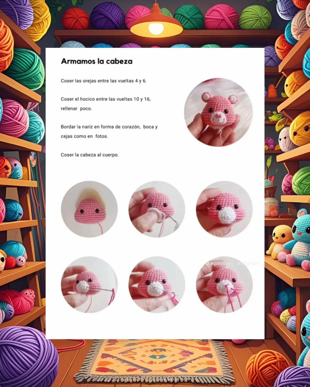 Ositos Cariñositos de Crochet: Patrón Gratuito para Crear Amigurumis
