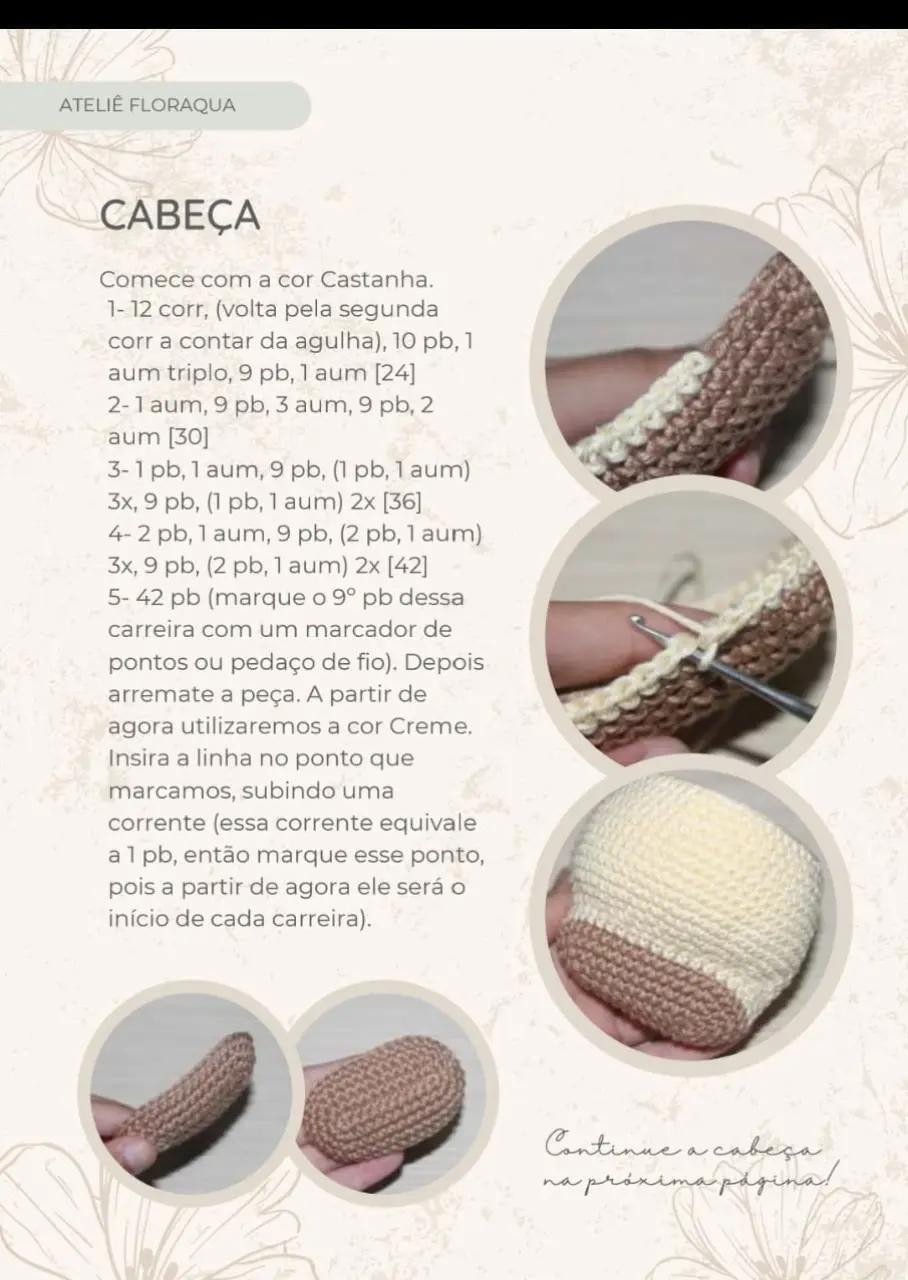 Padrão de Crochê Amigurumi Girafa Gina: Criação Adorável e Detalhada