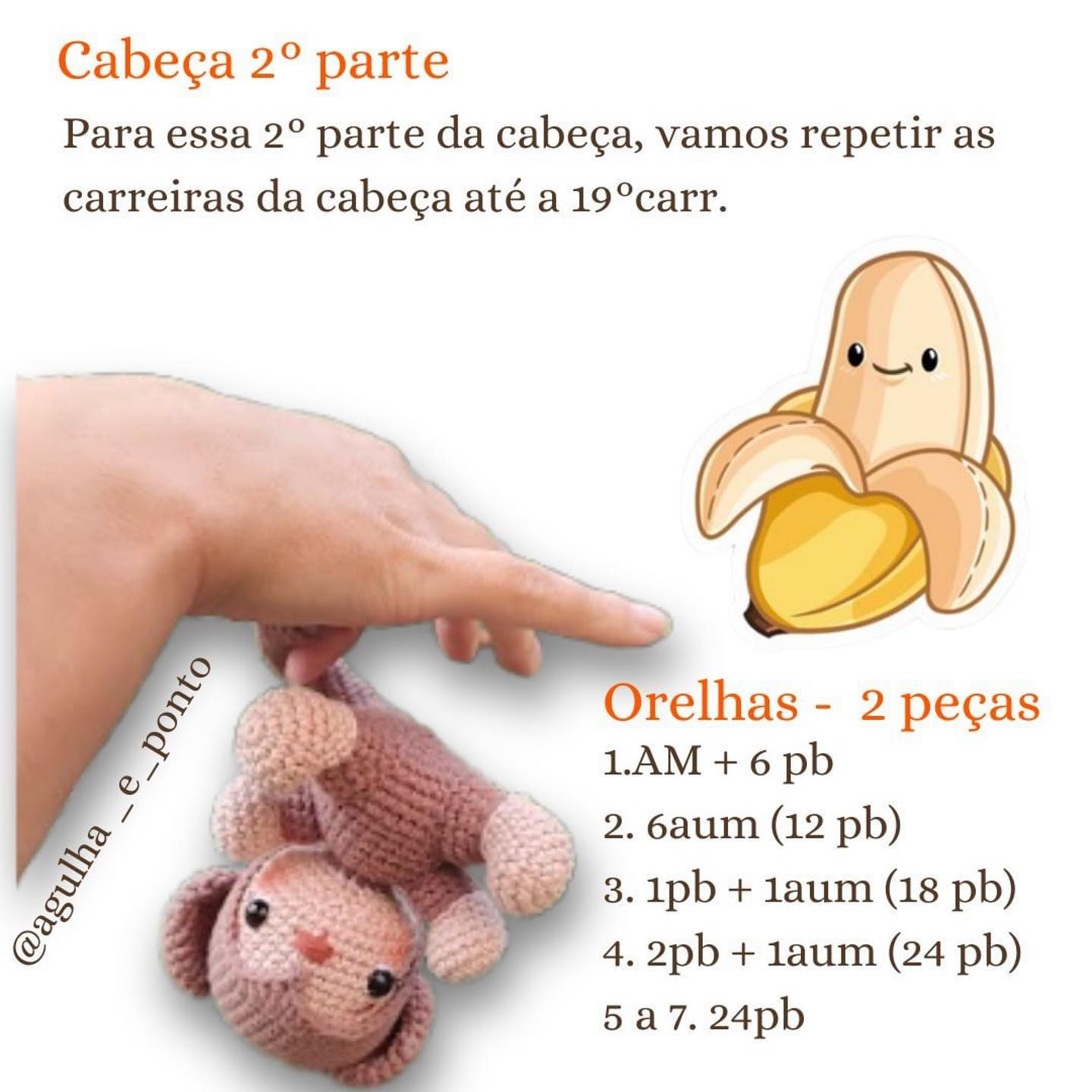 Padrão de Crochê de Um Ursinho Amigurumi Fofo