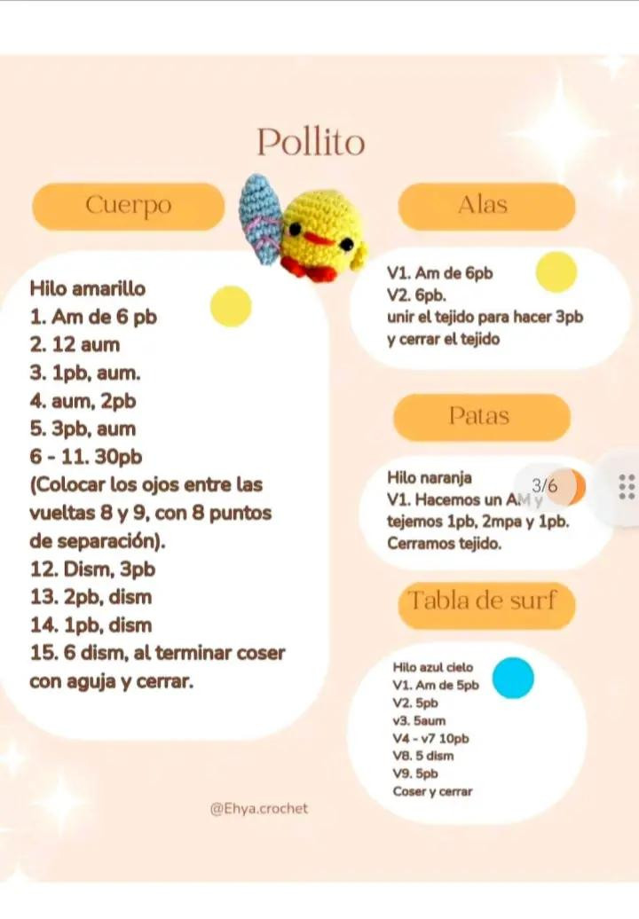 "Pajaritos de verano: patrón de amigurumi colorido y gratuito"