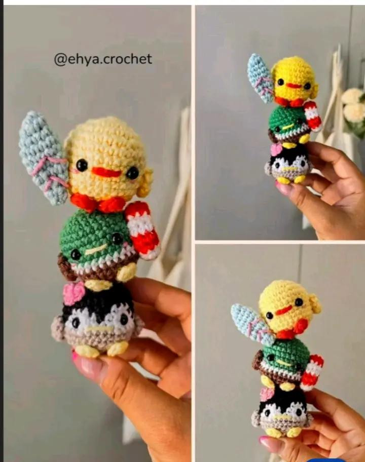 "Pajaritos de verano: patrón de amigurumi colorido y gratuito"