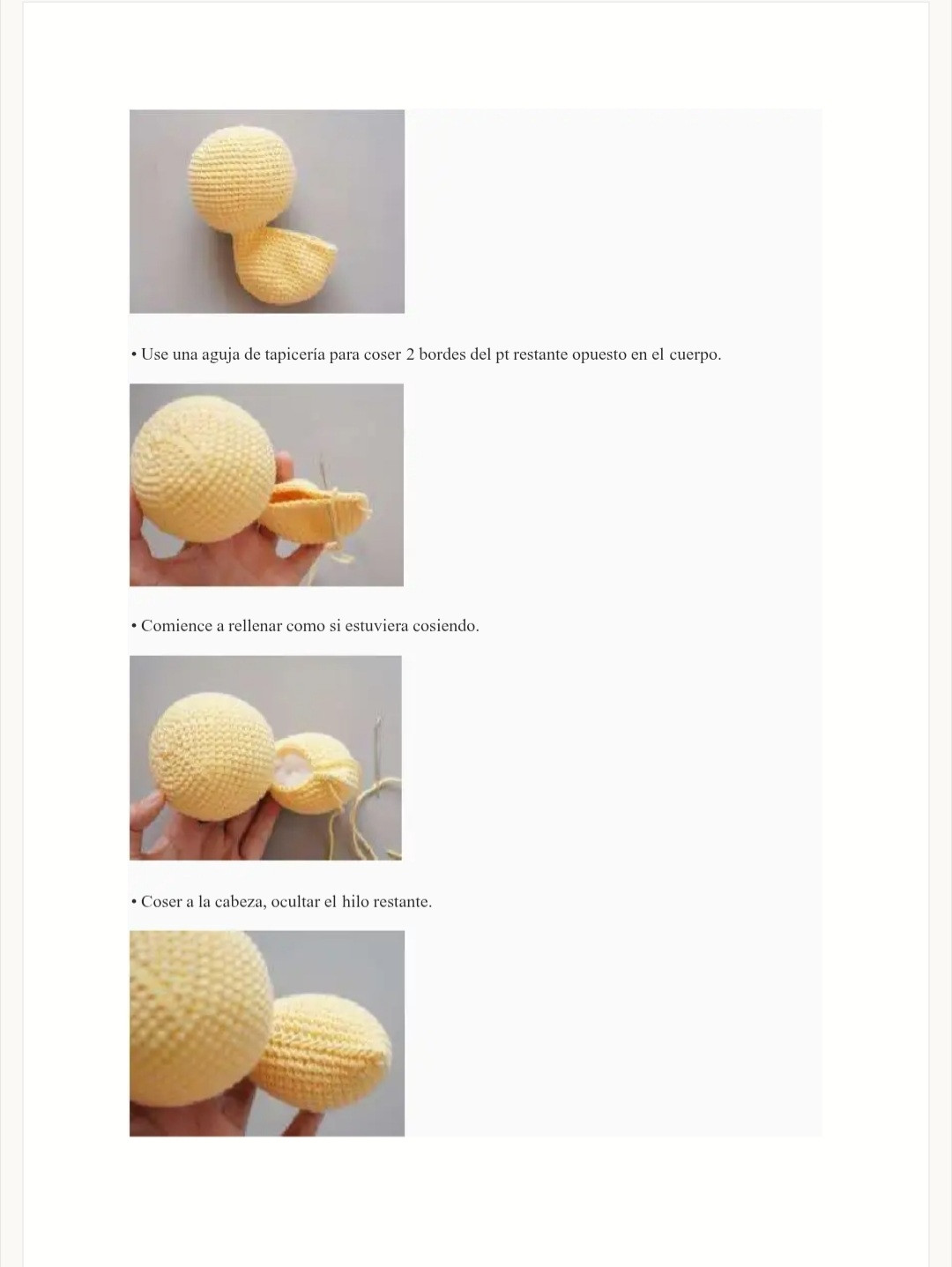 Patrón Amigurumi: Cómo Tejer un Patito Adorable Paso a Paso