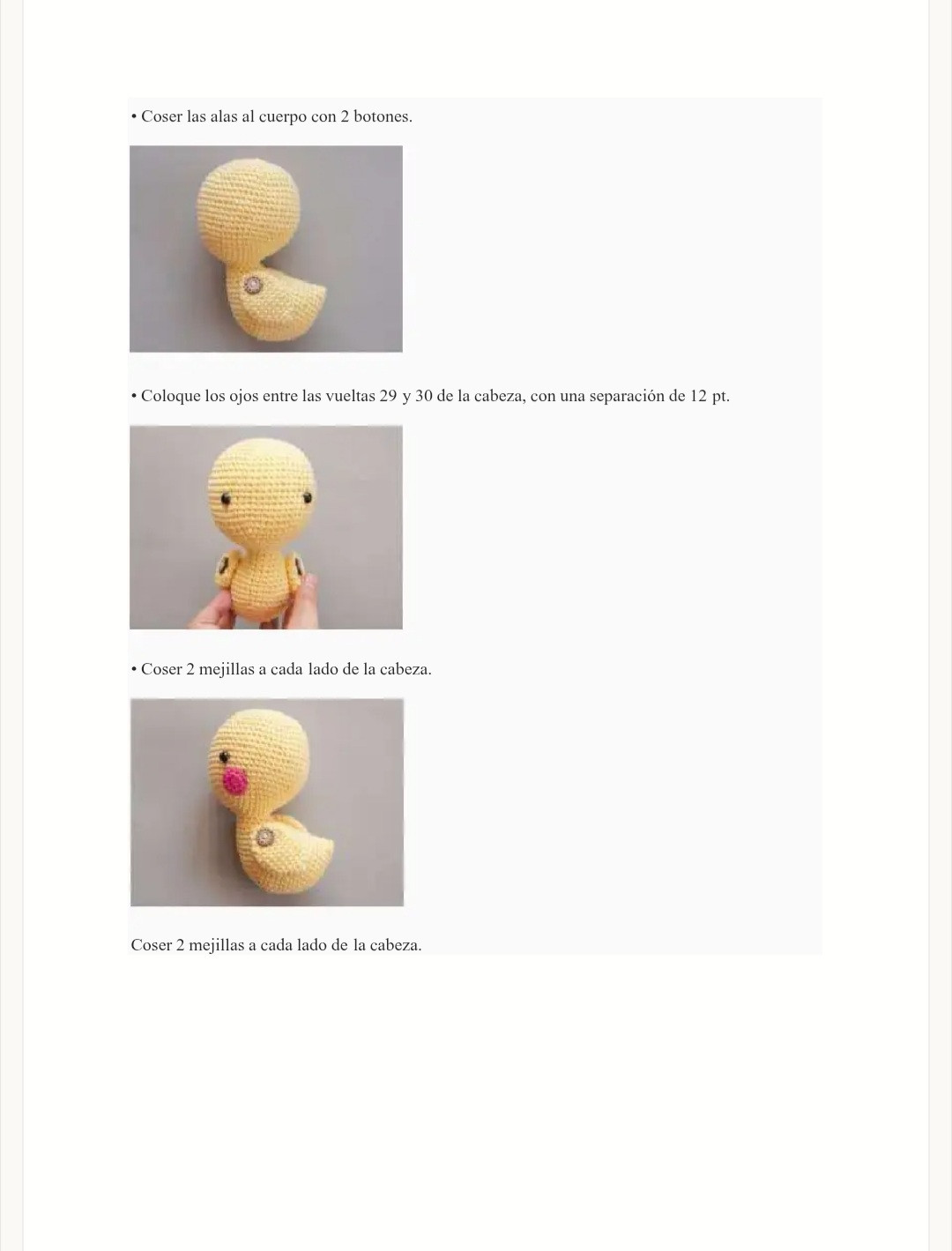 Patrón Amigurumi: Cómo Tejer un Patito Adorable Paso a Paso