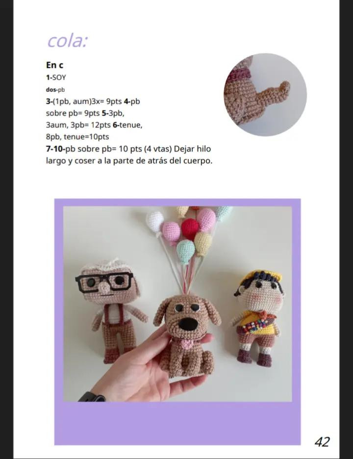 Patrón Amigurumi: Cómo Tejer un Perro de Peluche Adorable