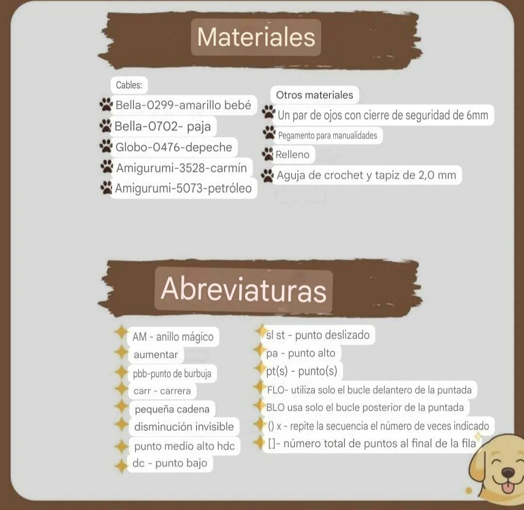 Patrón Amigurumi: Crea un Perro de Ganchillo con Bufanda