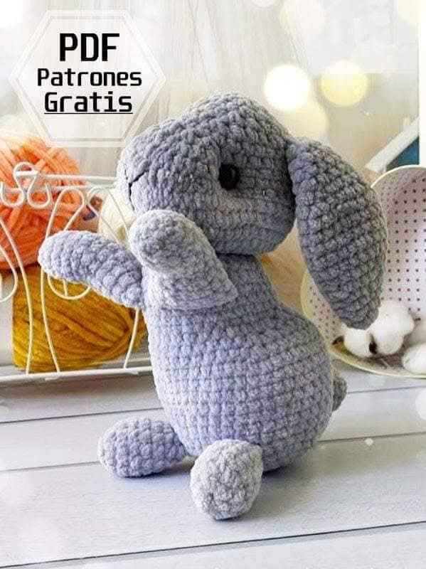 Patrón Amigurumi de Conejo: Descarga Gratuita en PDF