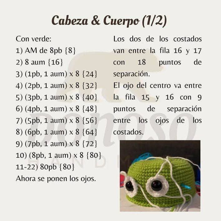 Patrón de Amigurumi Alien de Toy Story Gratis y Fácil de Seguir